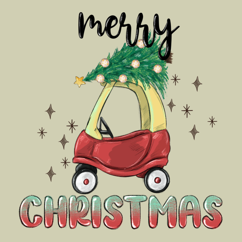 Merry Christmas Kids Car Heavy Core Tee by MaliasSmallBusiness | Teevron