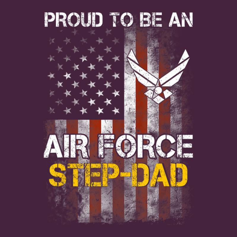Hot Trend Proud Air Force Step-dad American Flag Long Sleeve Tee by PixelWave | Teevron