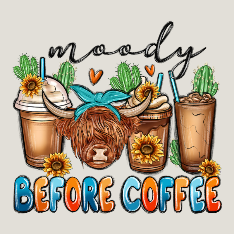Moody Before Coffee Heavy Core Tee by MaliasSmallBusiness | Teevron