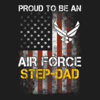 Hot Trend Proud Air Force Step-dad American Flag Heavyweight Hoodie | Teevron