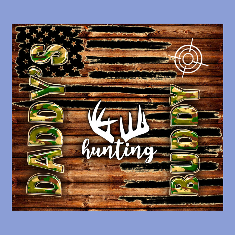 Daddy's Hunting Buddy Long Sleeve Tee by TumblerDesignByShophia | Teevron