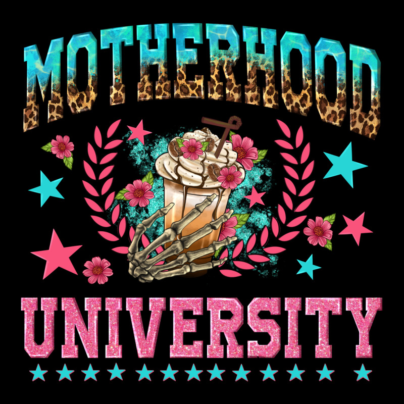 Motherhood University With Coffee Heavy Core Tee by NancyCooperArtShop | Teevron