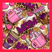 Mom Coffee Cups With Leopard Digital Paper Zipper Hoodie | Teevron
