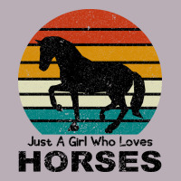 Just A Girl Who Loves Horses Vintage Tee | Teevron