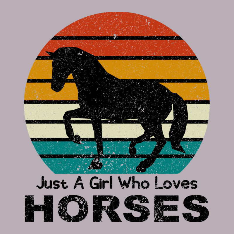 Just A Girl Who Loves Horses Vintage Tee by Bettercallsaul | Teevron