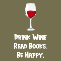 Drink Wine, Read Books, Be Happy Vintage Hoodie | Teevron