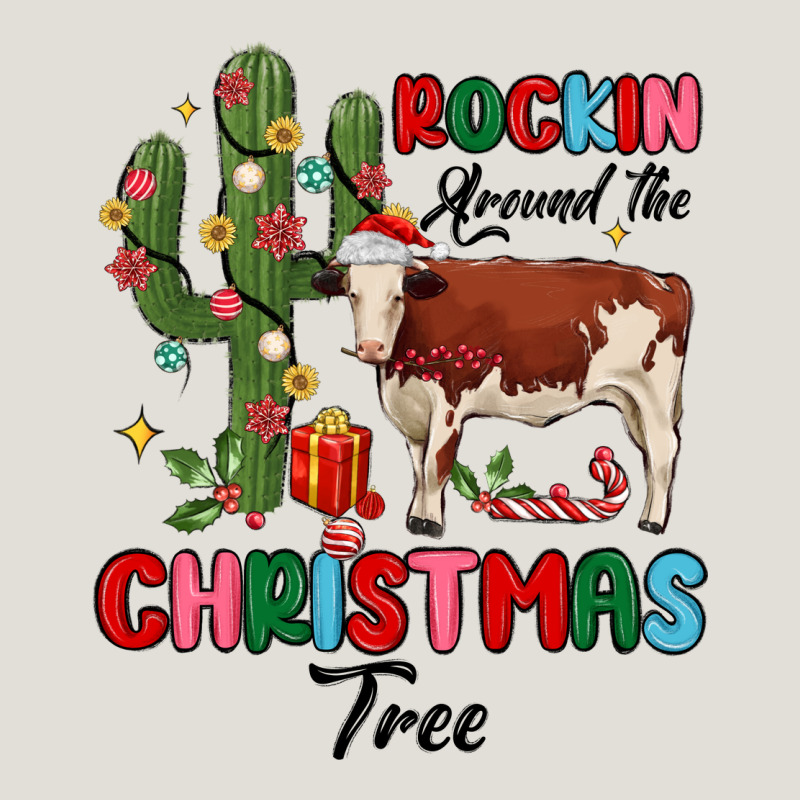 Rockin Around The Christmas Tree Heavy Core Tee by MaliasSmallBusiness | Teevron