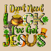 I Don't Need Luck I've Got Jesus Heavyweight Sweatshirt | Teevron