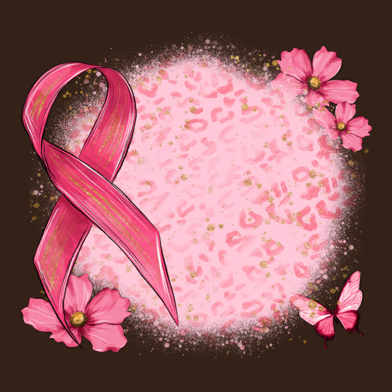 Customized Breast Cancer Ribbon And Background Heavy Core Tee by MaliasSmallBusiness | Teevron
