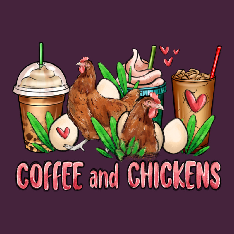 Chicken   Coffee Cups Premium Tee by MaliasSmallBusiness | Teevron