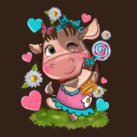 Little Cute Cow Heavy Core Tee | Teevron