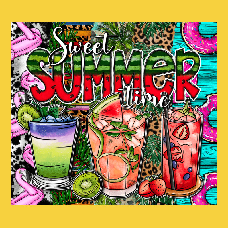 Summer Time Premium Sweatshirt by CowhideDigitalArt | Teevron