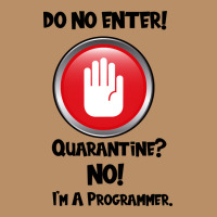 I'm Not In Quarantine I'm A Programmer Vintage Hoodie | Teevron