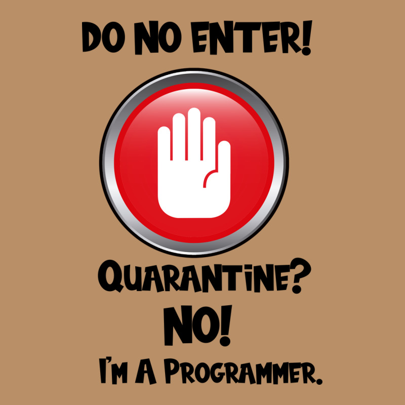 I'm Not In Quarantine I'm A Programmer Vintage Hoodie by Bettercallsaul | Teevron