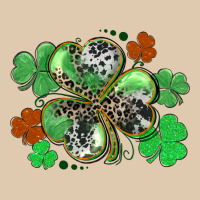 St. Patrick's Day Shamrock Leopard And Cowhide Heavyweight Sweatshirt | Teevron