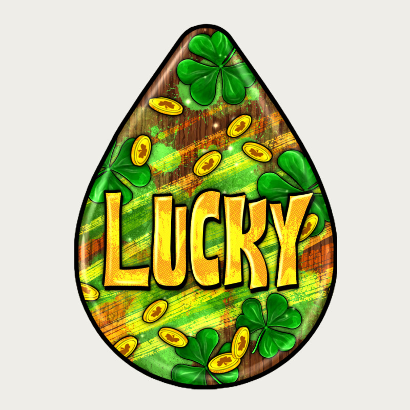 St.patrick's Teardrop Earrings Zipper Hoodie by FaDigitalArtStudio | Teevron