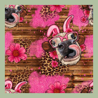 Easter Heifer With Bunny Ears Seamless Pattern Urban Hoodie | Teevron