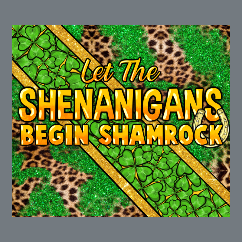 Let The Shenanigans Begin Shamrock Tumbler Heavyweight Sweatshirt by HowdyJamesFarm | Teevron