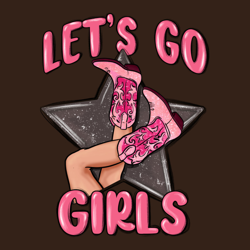 Lets Go Girls Cowgirl Boots Star Heavy Core Tee by MaliasSmallBusiness | Teevron