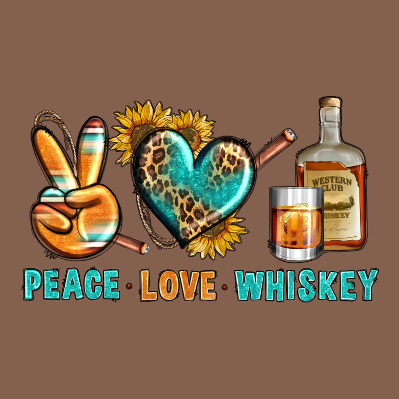 Peace Love Whiskey Zipper Hoodie by BundleAndBundleShop | Teevron