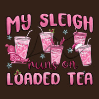 My Sleigh Runs On Loaded Tea Heavy Core Tee | Teevron