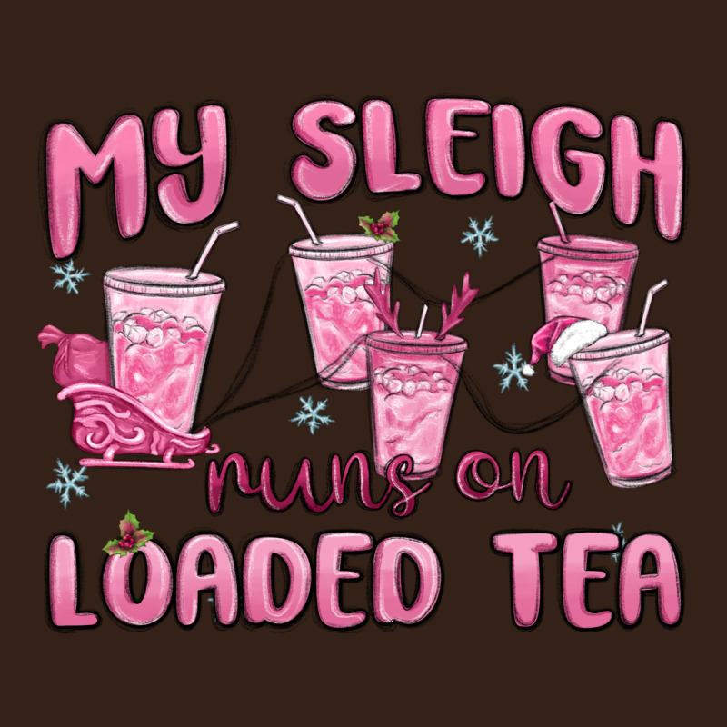 My Sleigh Runs On Loaded Tea Heavy Core Tee by MaliasSmallBusiness | Teevron
