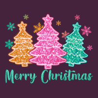 Merry Christmas Glitter Trees Premium Tee | Teevron