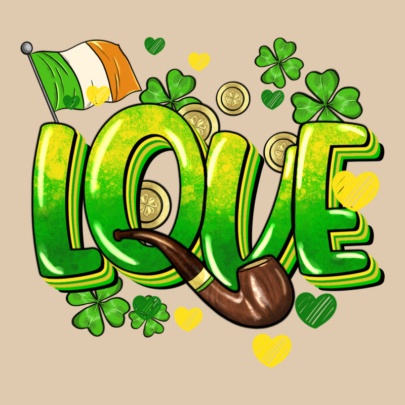 Love St. Patrick's Day Heavyweight Sweatshirt by HowdyJamesFarm | Teevron