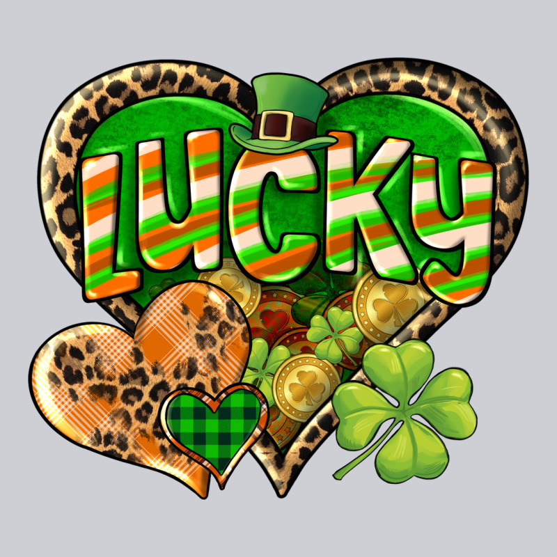 Lucky Heart St. Patrick's Day Heavyweight Sweatshirt by CowGirlArtShop | Teevron
