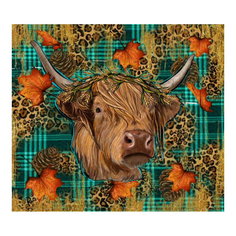 Western Fall Cow Premium Tee by RanaPortraitStore | Teevron