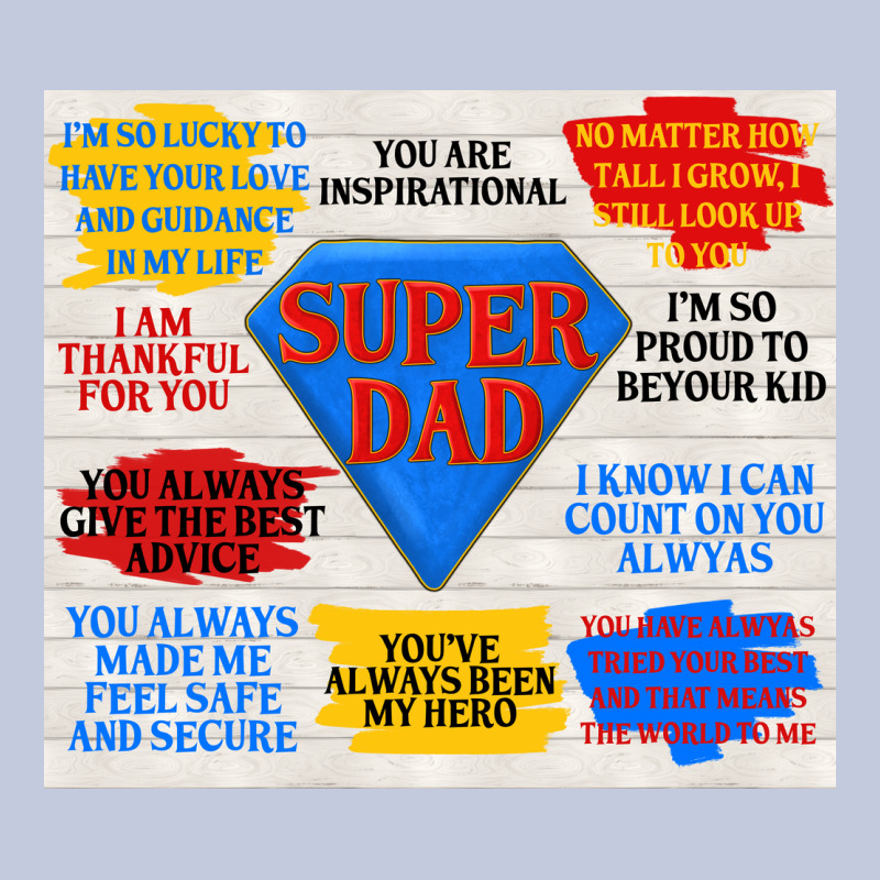 Super Dad Long Sleeve Tee by TumblerDesignByShophia | Teevron