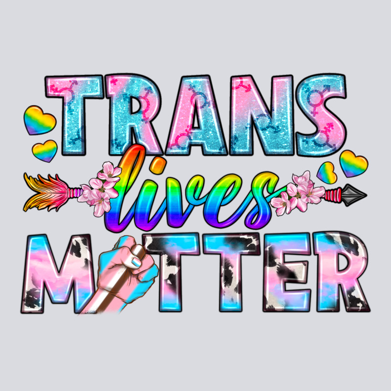 Western Lgbtq+ Trans Lives Matter Zipper Hoodie by BundleAndBundleShop | Teevron