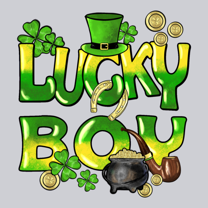Lucky Boy St. Patrick's Day Heavyweight Sweatshirt by HowdyJamesFarm | Teevron