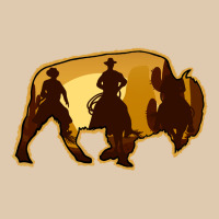 Bison Silhouette Cowboy Classic Tee | Teevron