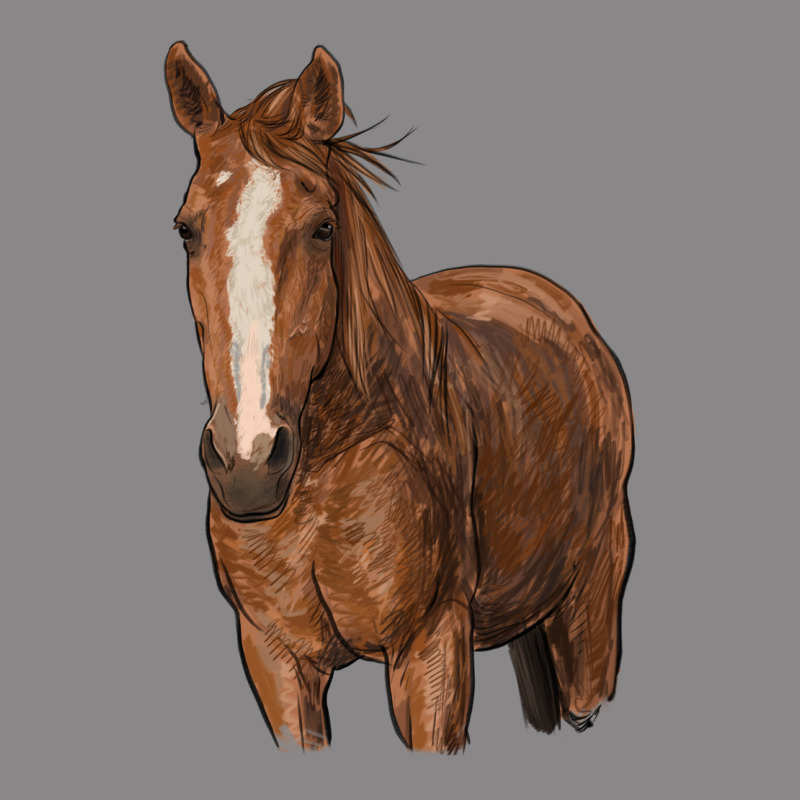 Brown Horse Vintage Tee by RanaPortraitStore | Teevron
