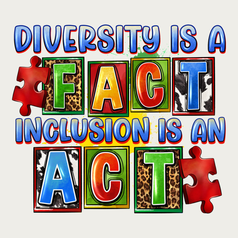 Diversity Is A Fact Indesion Is An Act Zipper Hoodie by FaDigitalArtStudio | Teevron