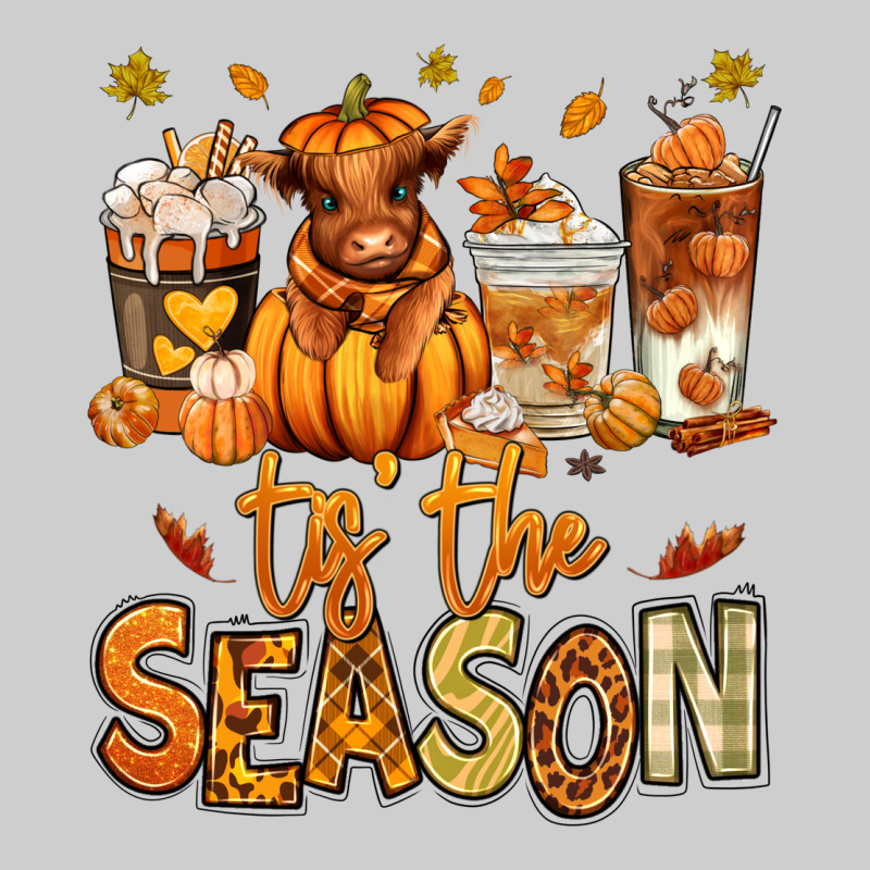 Tis' The Season Fall Heifer Coffee Cups Premium Tee by RanaPortraitStore | Teevron
