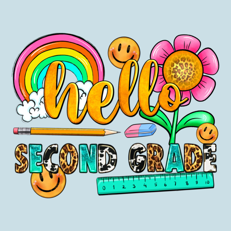 Hello Second Grade Ladies Tee by NancyCooperArtShop | Teevron