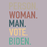 Person Woman Man Vote Biden Vintage Tee | Teevron
