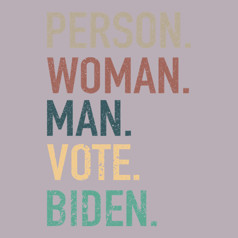Person Woman Man Vote Biden Vintage Tee by Bettercallsaul | Teevron