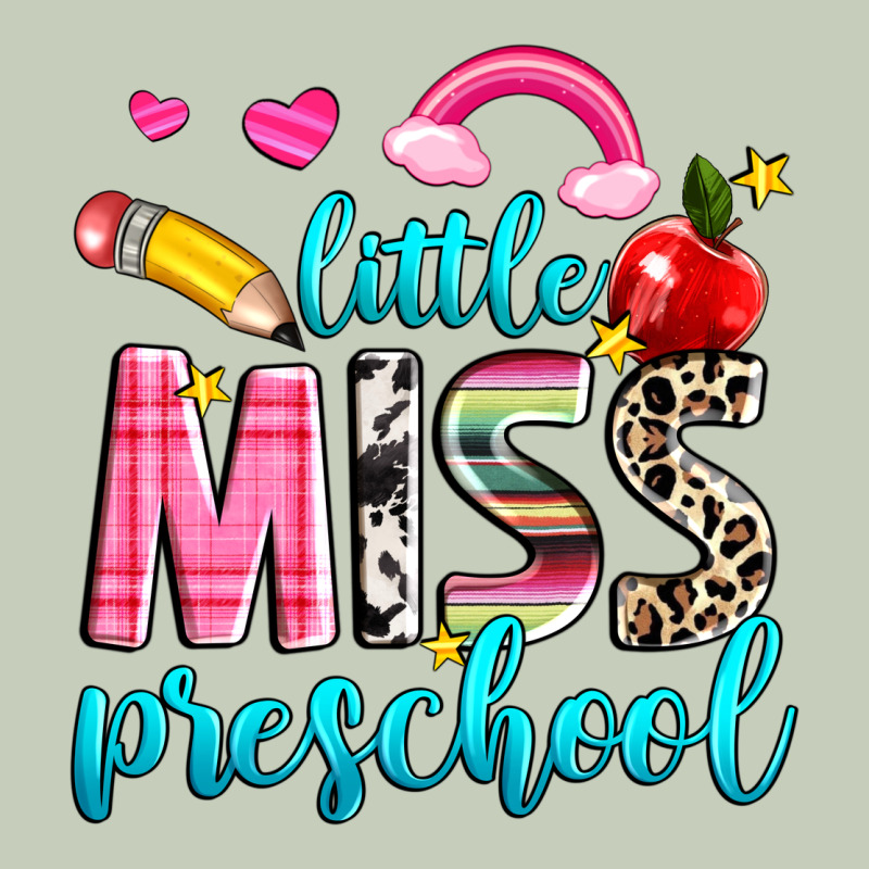 Little Miss Preschool Ladies Tee by NancyCooperArtShop | Teevron