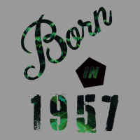 Born In 1957 Vintage Hoodie | Teevron