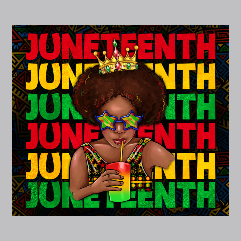 Juneteenth Cute Kid Long Sleeve Tee by TumblerDesignByShophia | Teevron