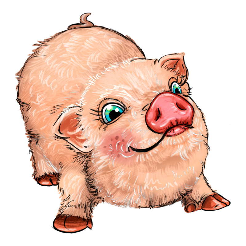 Pig Premium Tee by MaliasSmallBusiness | Teevron
