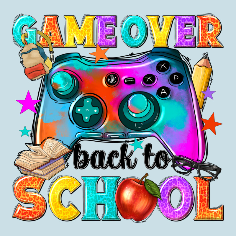 Game Over Back To School Ladies Tee by NancyCooperArtShop | Teevron
