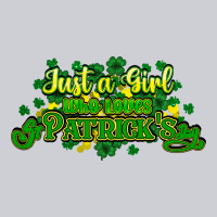 Just A Girl Who Loves St. Patrick's Day Heavyweight Sweatshirt | Teevron