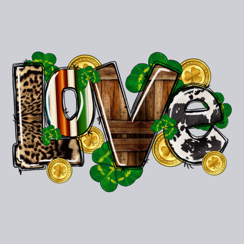 Western Love St. Patrick's Day Heavyweight Sweatshirt by CowGirlArtShop | Teevron
