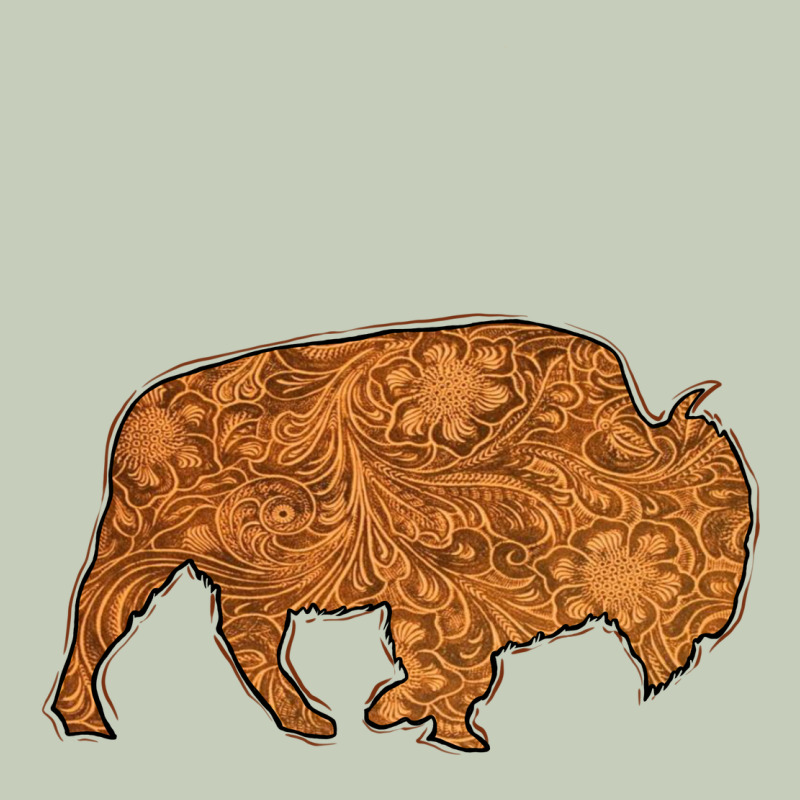 Western Vintage Bison Silhouette Classic Tee by Bettercallsaul | Teevron