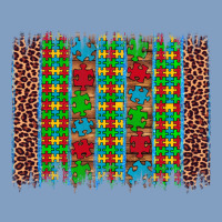 Autism Awareness Leopard Puzzle Brush Stroke Urban Hoodie | Teevron