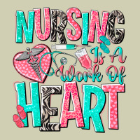 Nursing Is A Work Of Heart Heavy Core Tee | Teevron